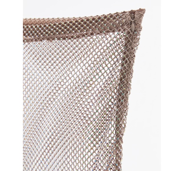 Zara SHIMMER MESH SKIRT - Picture 5 of 13